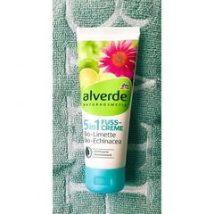 5in1 Fuss-Creme Bio-Limette Bio-Echinacea by alverde