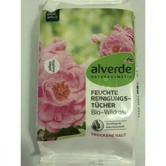 Feuchte Reinigstücher Bio-Wildrose by alverde