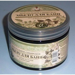 Schwarze Seife für Körper und Haare by Rezepte der Großmutter Agafja