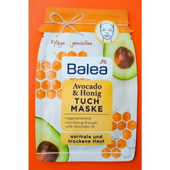 Avocado & Honig Tuchmaske von Balea