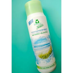 Meeresmineralien Sensitiv-Dusche Zeit am Meer von Frosch