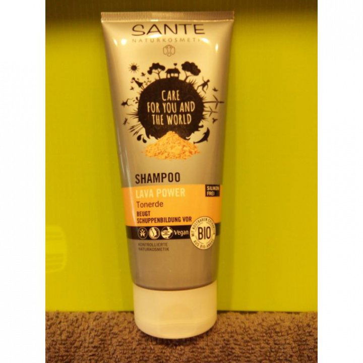 Shampoo - Lava Power - Tonerde von Sante Shampoo - Lava Power - Tonerde von Sante
