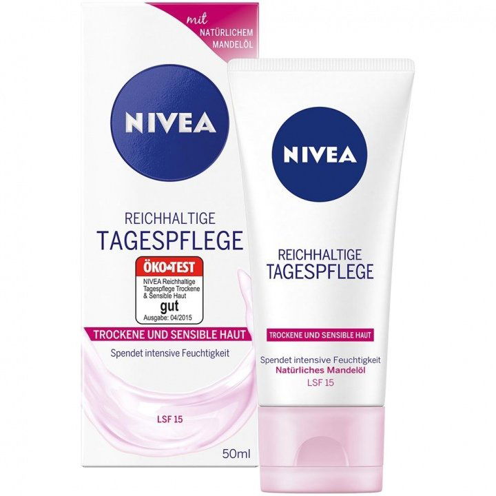 Reichhaltige Tagespflege LSF 15 von Nivea