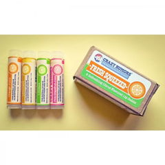 Fresh Squeezed - 4 Refreshing Citrus Flavored Lip Balms von Crazy Rumors
