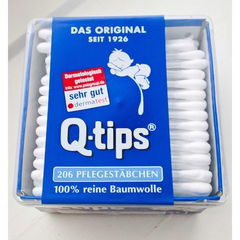 Pflegestäbchen von Q-Tips