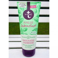 Aroma Dusche - Hallo Lebenslust - Matchatee Gojibeere von t: by tetesept
