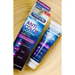Anti Color Zahncreme von Rapid White