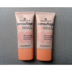 Camouflage 2in1 Make-up & Concealer von essence