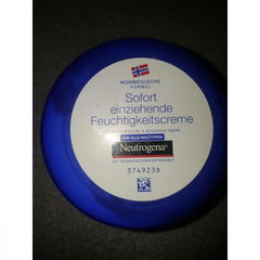 Sofort einziehende Feuchtigkeitscreme