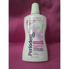 Mundspülung extra weiß von Perlodent med