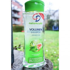 Naturkraft Volumen - Shampoo Für Feines Haar - Weißer Pfirsich & Bambus