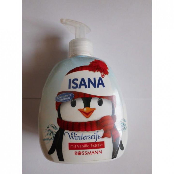 Winterseife mit Vanille-Extrakt von Isana