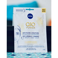 Q 10 Power Anti-Falten + Straffung 10 Minuten Tuchmaske von Nivea