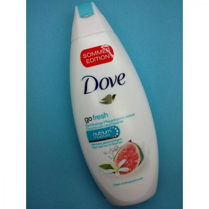 go fresh - Reichhaltige Pflegedusche restore - Feigen- & Orangenblütenduft von Dove