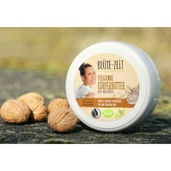 Pflegende Körperbutter Bio-Walnuss von Blütezeit