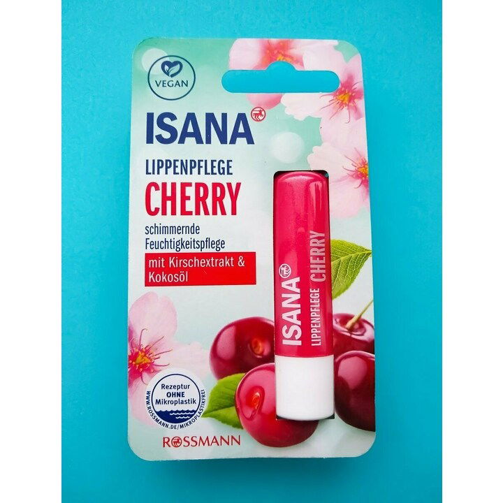 Lippenpflege Cherry von Isana