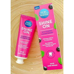 Shine On Whitening Zahncreme - Açai und Minze von Perlweiss