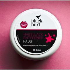 Nagellackentferner Pads Aceton-frei von blackbird
