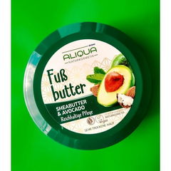 Fußbutter Sheabutter & Avocado von Budni Aliqua Naturkosmetik