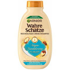 Wahre Schätze Reichhaltiges Creme Shampoo Argan Mandelcreme