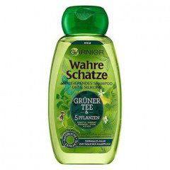 Wahre Schätze - Grüner Tee & 5 Pflanzen - Shampoo