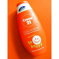 Duschcreme Don't Worry Be Happy Limone & Grüner Tee von Creme 21