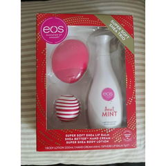 Sweet Mint Super Soft Shea Trio von eos