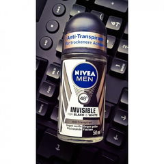 Nivea Men - Invisible for Black & White - Anti-Transpirant - Roll-on von Nivea