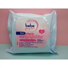 Young Care - 5 in 1 pflegende Reinigungstücher für empfindliche und trockene Haut