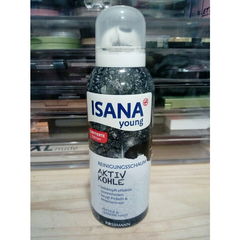 Isana Young - Reinigungsschaum Aktivkohle