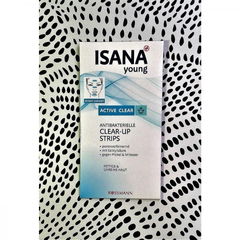 Isana young - Active Clear - Antibakterielle Clear-Up Strips von Isana