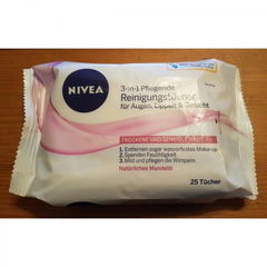 3-in-1 Pflegende Reinigungstücher von Nivea