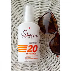Sonnenspray LSF 20 Invisible von Sherpa Tensing