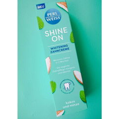 Shine On Whitening Zahncreme - Kokos und Minze von Perlweiss