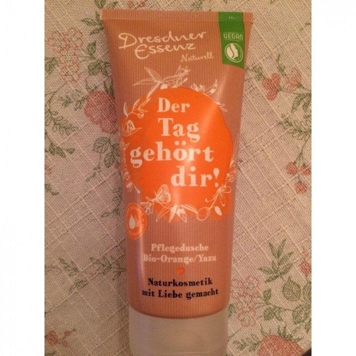 Naturell - Der Tag gehört dir! Pflegedusche Bio-Orange/Yuzu von Dresdner Essenz