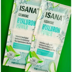 Gelmaske Hyaluron Power von Isana