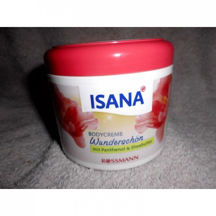 Bodycreme - Wunderschön - mit Panthenol & Sheabutter von Isana