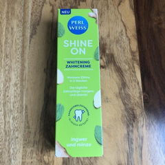 Shine On Whitening Zahncreme - Ingwer und Minze by Perlweiss
