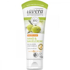 Hand & Nagelcreme 2in1  Bio-Olivenöl & Bio-Kamille by Lavera
