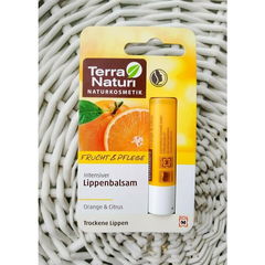 Intensiver Lippenbalsam Orange & Citrus von Terra Naturi
