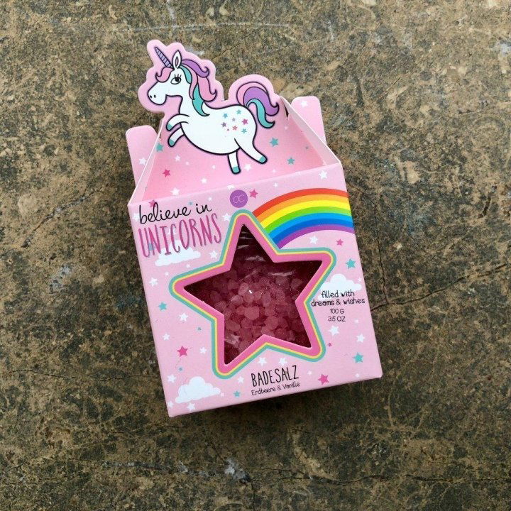 Believe in Unicorns - Badesalz - Erdbeere & Vanille von Accentra