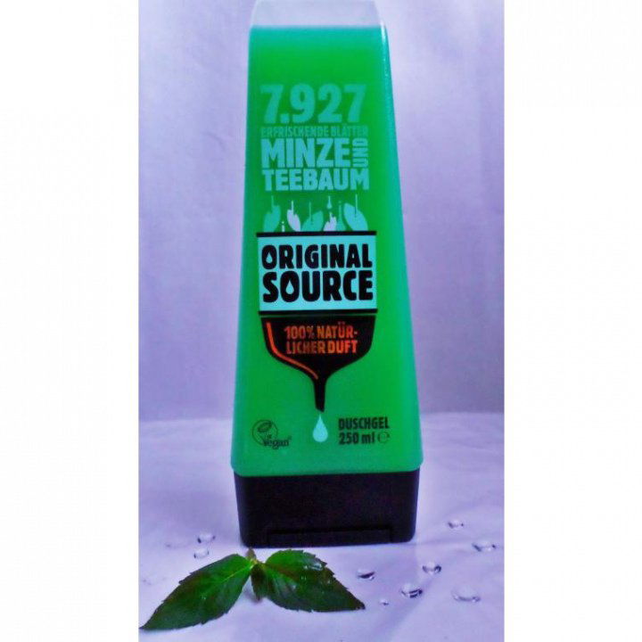 7927 erfrischende Blätter Minze und Teebaum Duschgel von Original Source
