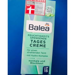 Feuchtigkeitsspendende Tagescreme von Balea