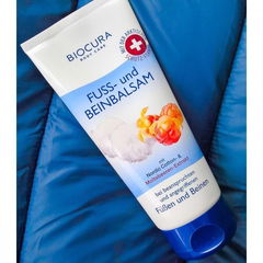 Fuss- und Beinbalsam mit Cotton- und Moltebeeren-Extrakt von Biocura Body Care