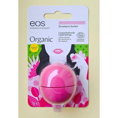 Organic Lip Balm - Strawberry Sorbet by eos