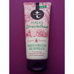 Creme Dusche - Hallo Streichelhaut - KIrschblüte Reismilch by t: by tetesept