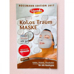 Kokos Traum Maske - Rossmann Edition 2017 von Schaebens