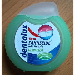 Zahnseide gewachst Minze von dentalux