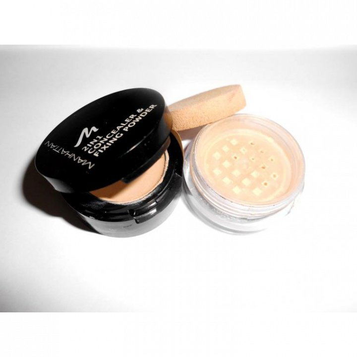 2in1 Concealer & Fixing Powder von Manhattan