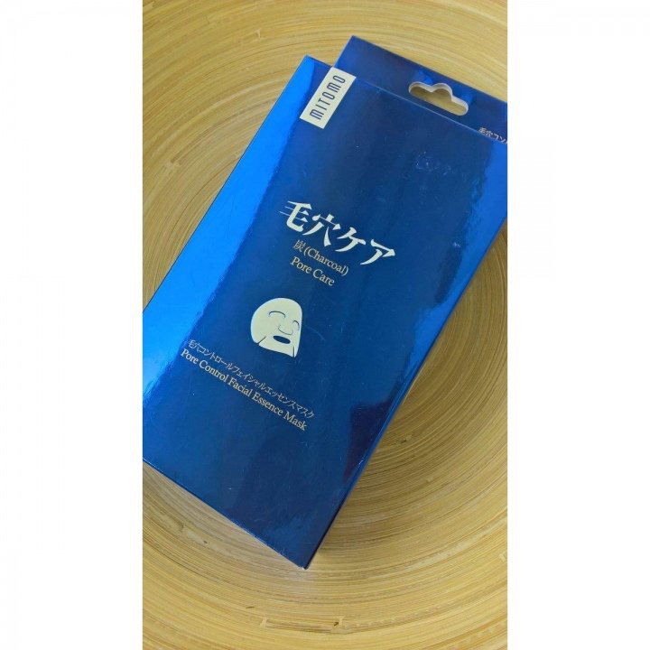 Charcoal Pore Care - Pore Control Facial Essence Mask von Mitomo